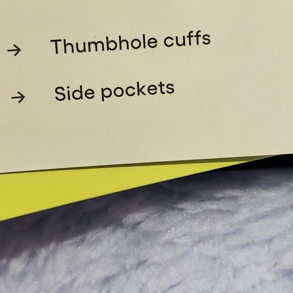 All In Motion Sweater For Girls Size XL Light Purple Color Soft Warm Thumbholes - Picture 9 of 12